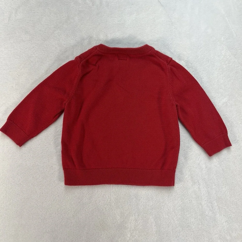 Baby Gap Sweater Unisex Baby 6-12m Christmas Dalmatian Rudolph Winter Holiday